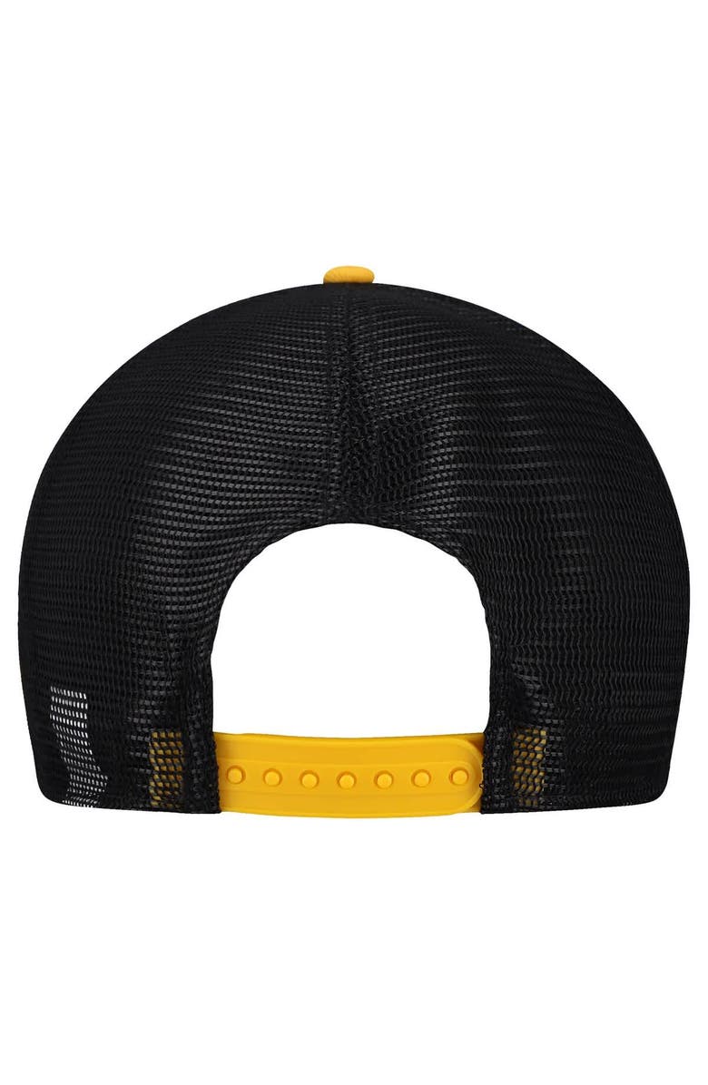 New Era Men's New Era  Cream/Black Pittsburgh Steelers Banner A-Frame 9FIFTY Snapback Hat, Alternate, color, Cream