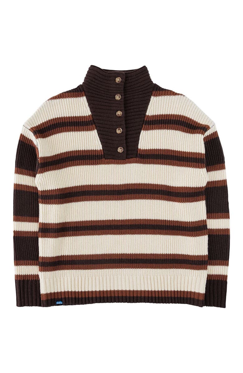 KAVU Nola Sweater - Women's, Alternate, color, Ridge Stripe
