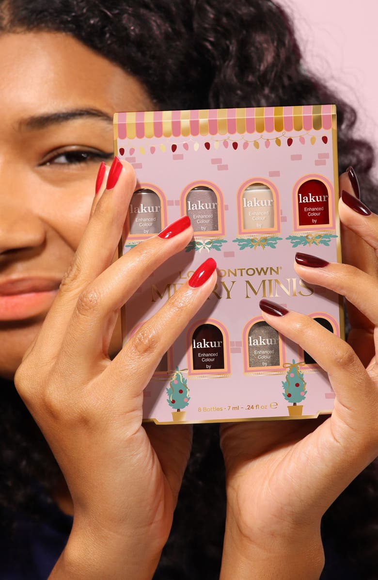 Londontown Merry Minis 8-Piece Nail Color Set $96 Value, Alternate, color,