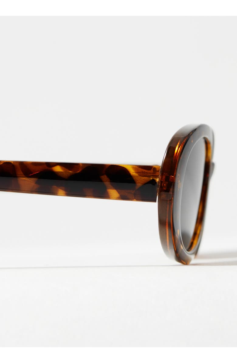 & Other Stories Petite Oval Sunglasses, Alternate, color, 