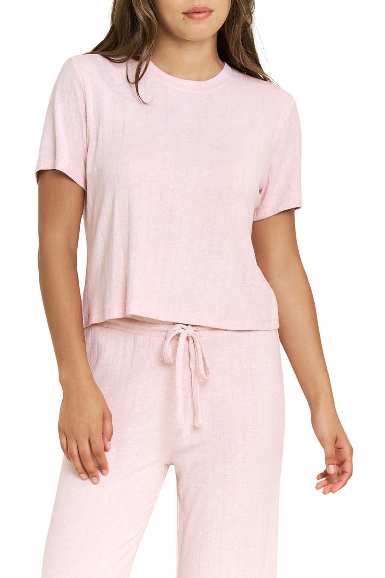 Cloud Modal Tee, Main, color, ROSE QUARTZ