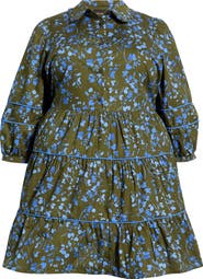 SUGARLIPS Solvay Floral Print Minidress