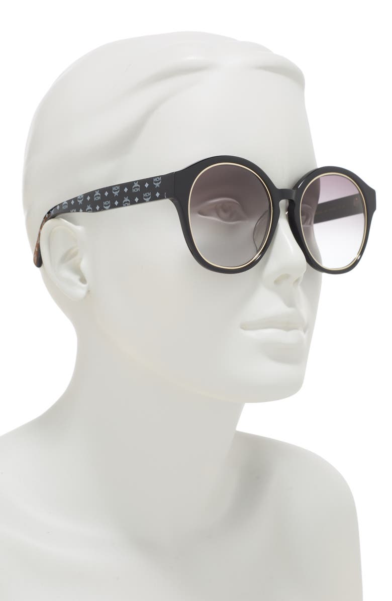 MCM 54mm Round Sunglasses, Alternate, color,