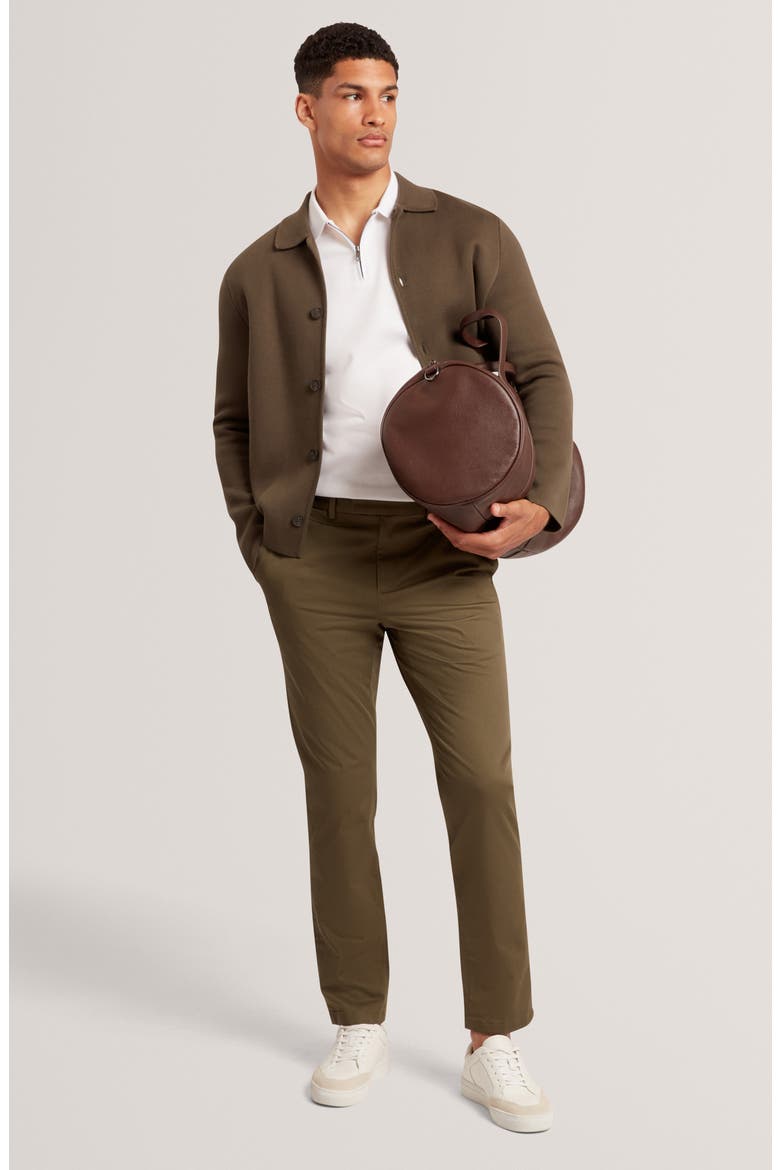Howetown Stretch Cotton Chinos, Alternate, color, KHAKI