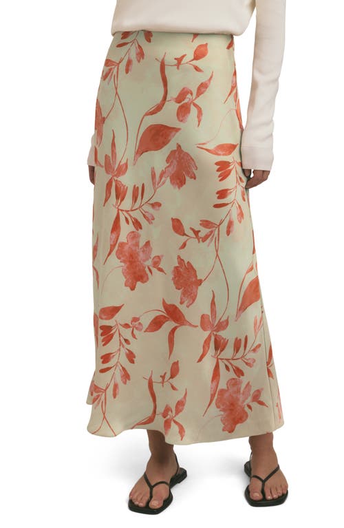 Favorite Daughter Favorite Maxi Skirt In Moonbeam Floral In Moonbeam Floral