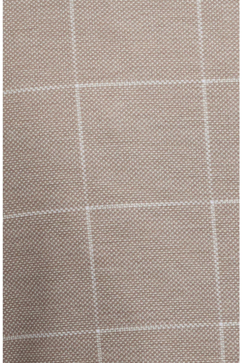 Tan Windowpane Check Knit Sport Coat, Alternate, color, TAN