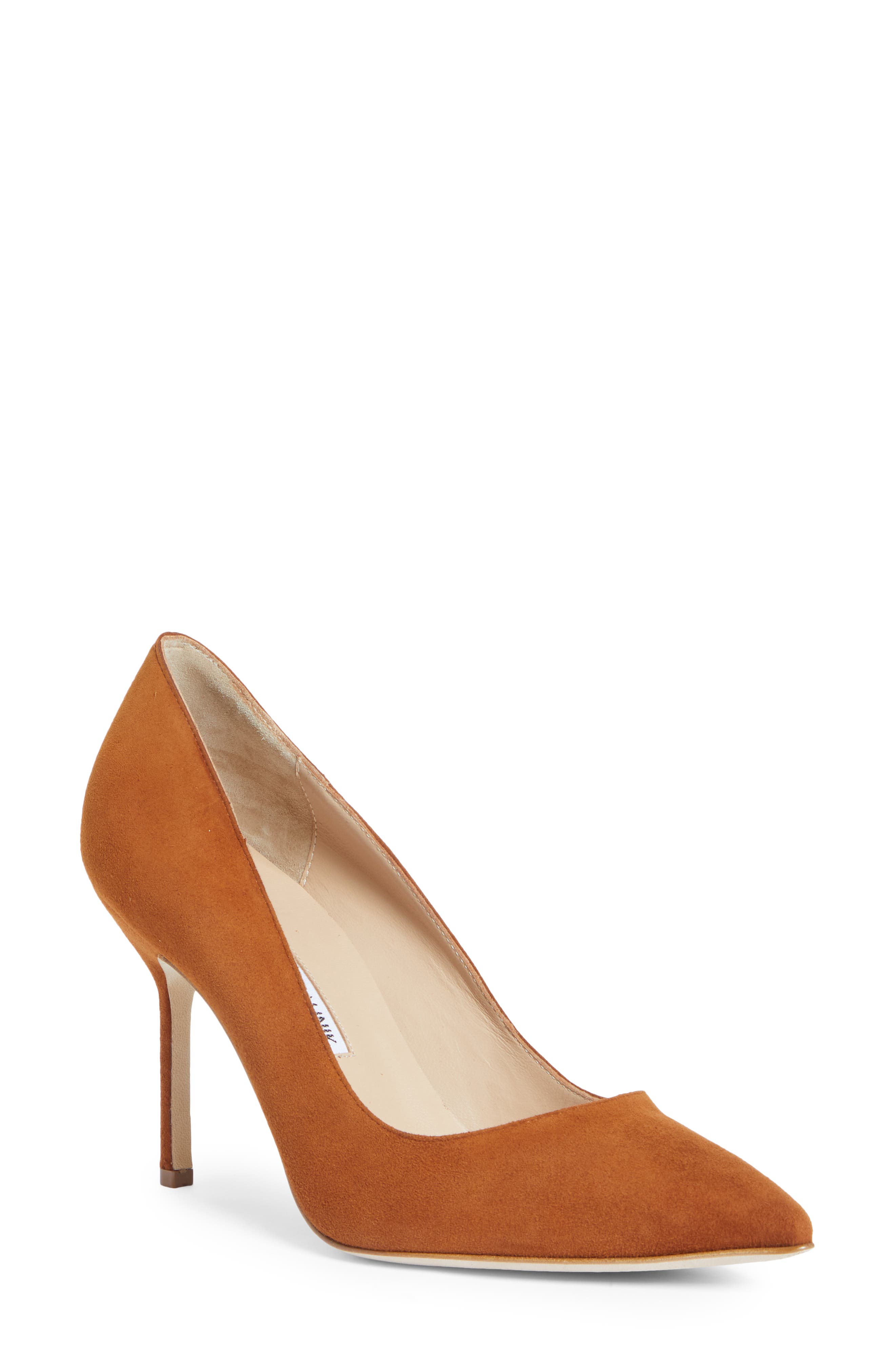 Manolo Blahnik BB Pointed Toe Pump, Main, color, 