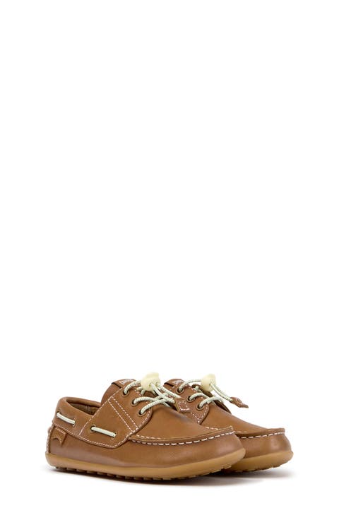 Kids' Peu Cami Leather Boat Shoe