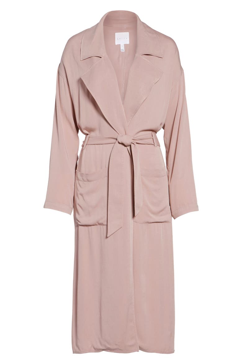 Duster Jacket, Alternate, color, PINK ADOBE