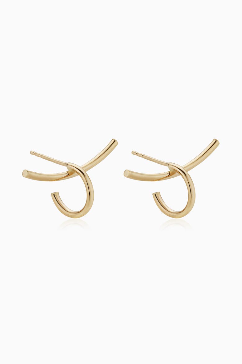 14K Yellow Gold Climb High Studs, Alternate, color, Yellow Gold