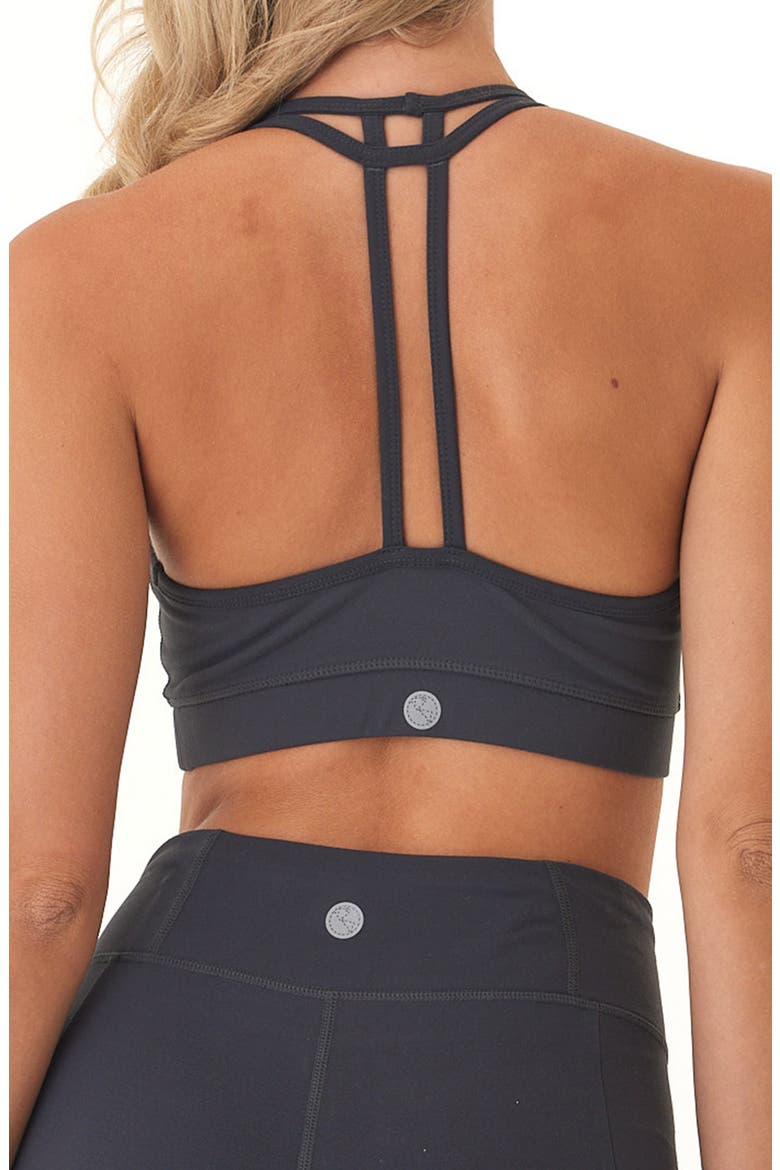 Malana T-Back Sports Bra, Alternate, color, CARBON