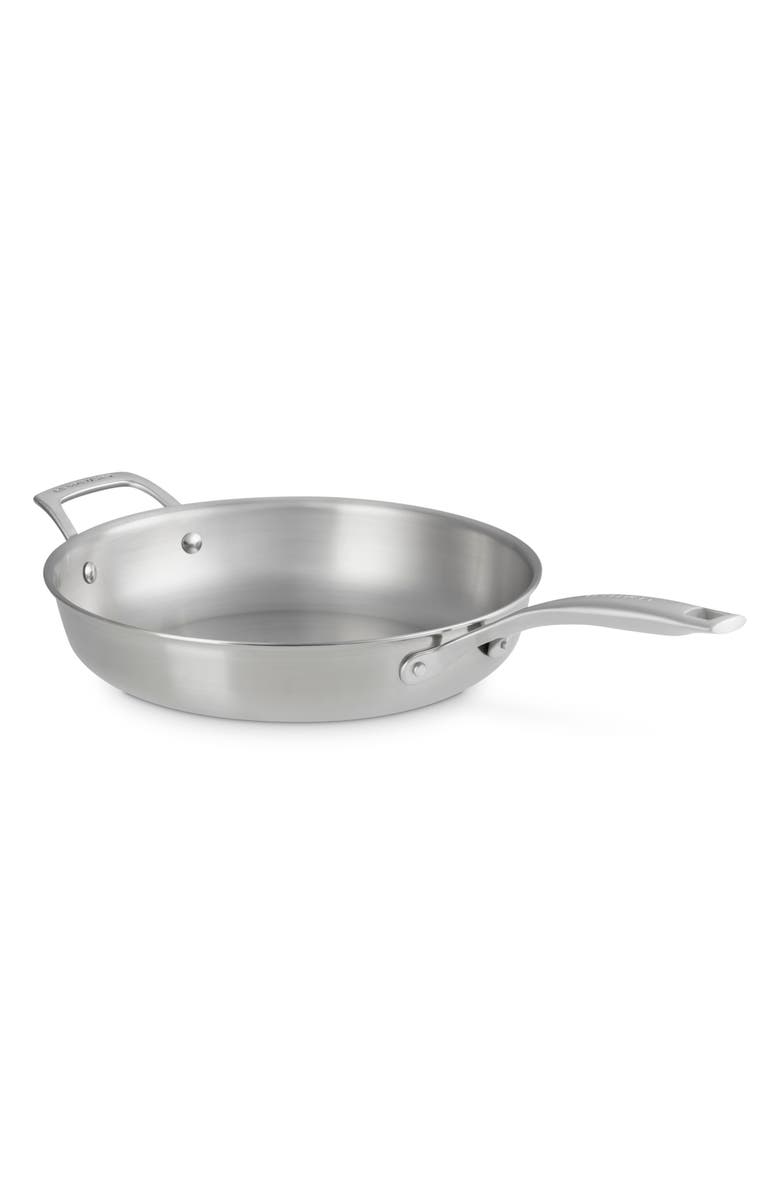 Le Creuset 11-Inch Essential Stainless Steel Frying Pan, Alternate, color, Stainless Steel