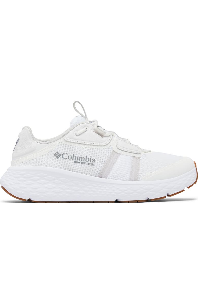 Columbia PFG Castback<sup>™</sup> TC Fishing Shoe, Alternate, color, White/ Silver Grey