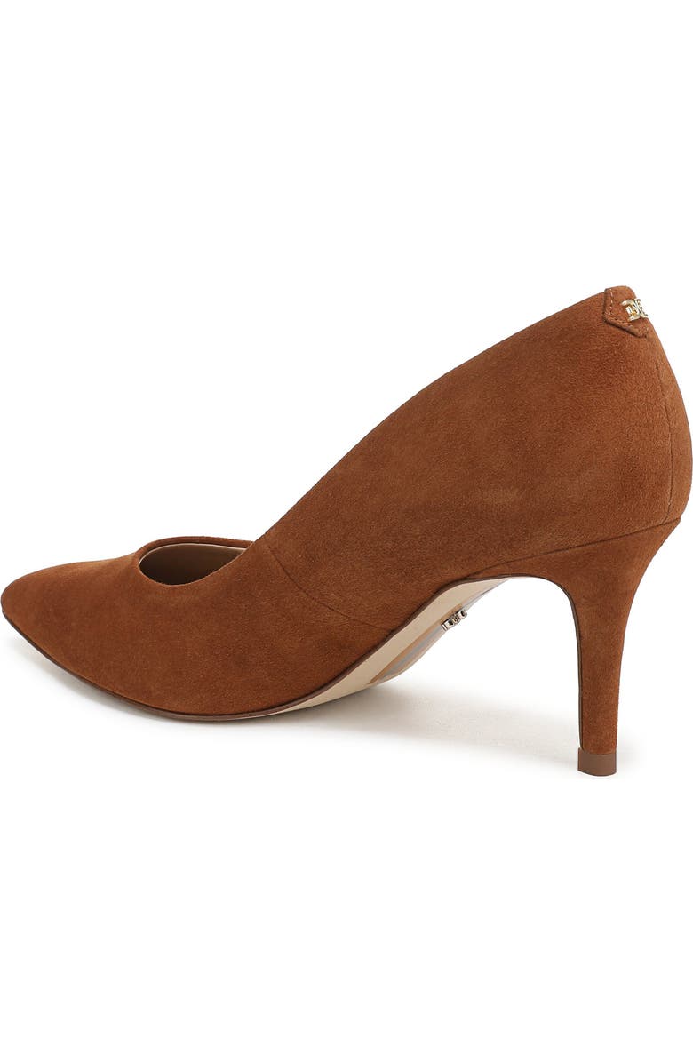 Sam Edelman Vienna Pointed Toe Pump, Alternate, color, Frontier Brown