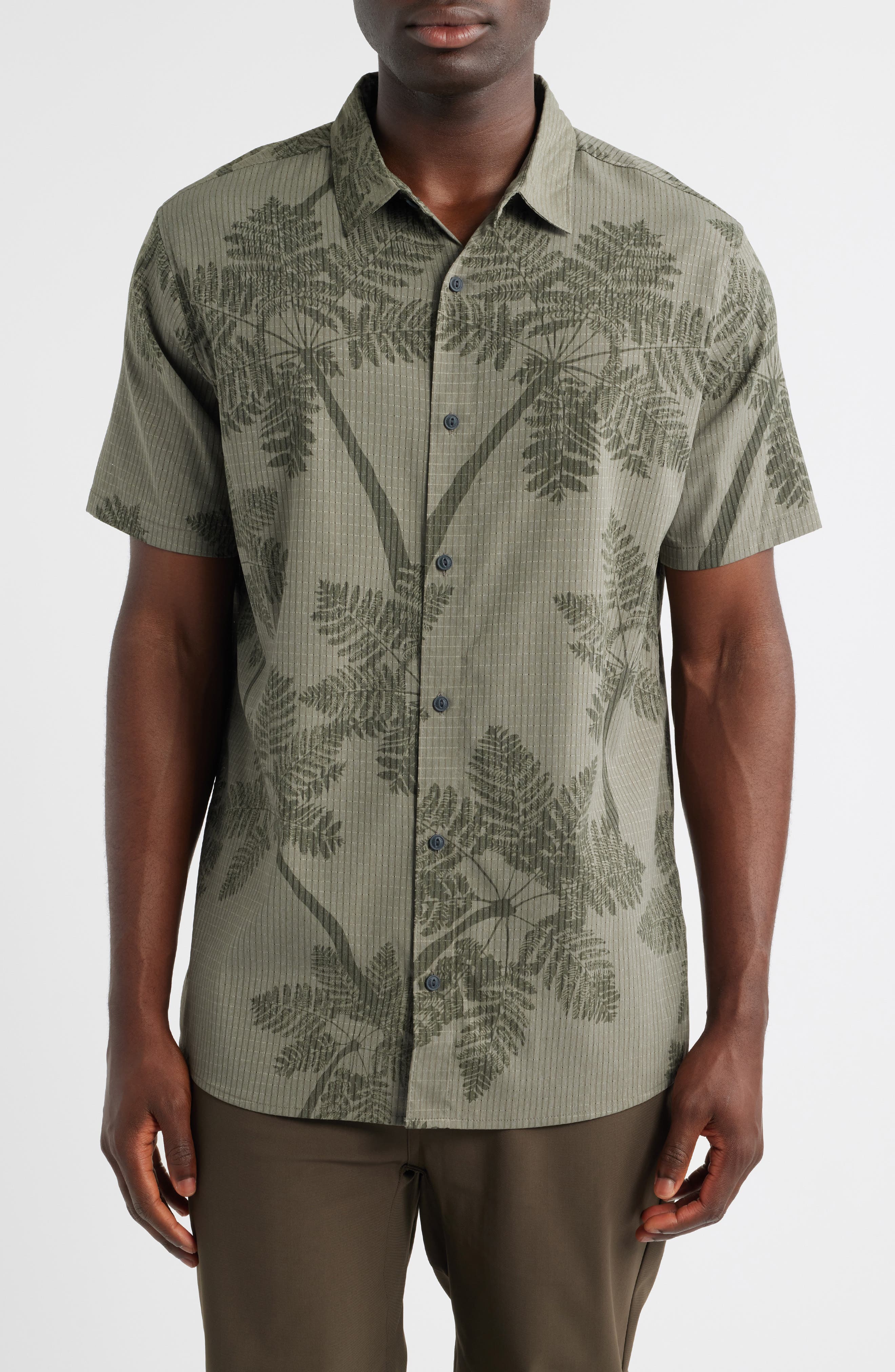Roark Bless Up Short Sleeve Button-Up Shirt