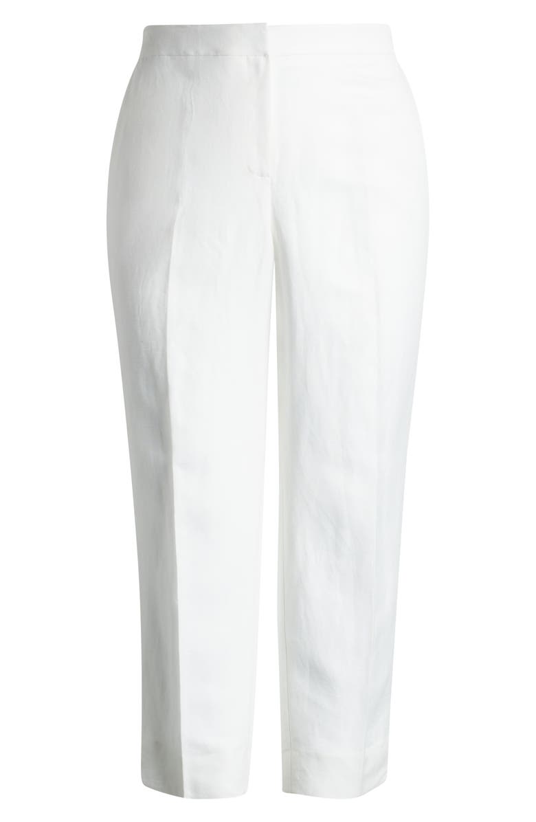 KASPER Linen Blend Pull-On Pants, Alternate, color,