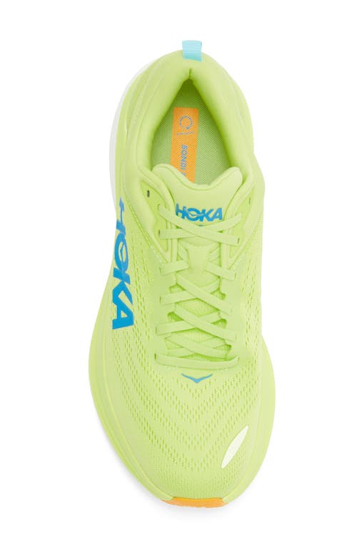 Hoka Bondi 8 Running Shoe In Green