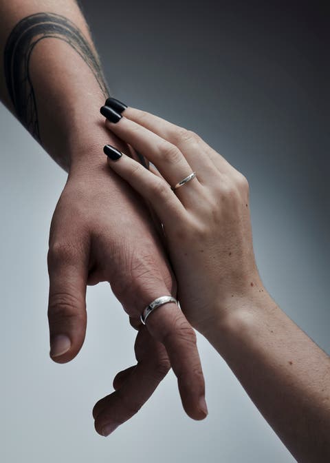 Till Death Thin Sterling Silver Ring