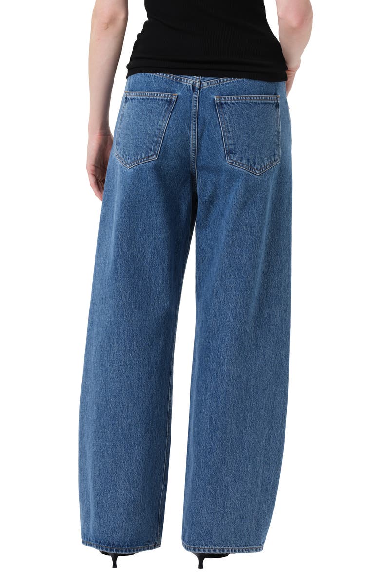 AGOLDE Low Curve Jeans, Alternate, color, Myth Md Ind