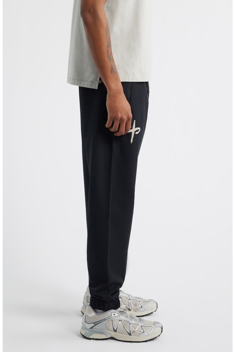 x Luke Rockhold Tempo Bold Tech Joggers, Alternate, color, BLACK