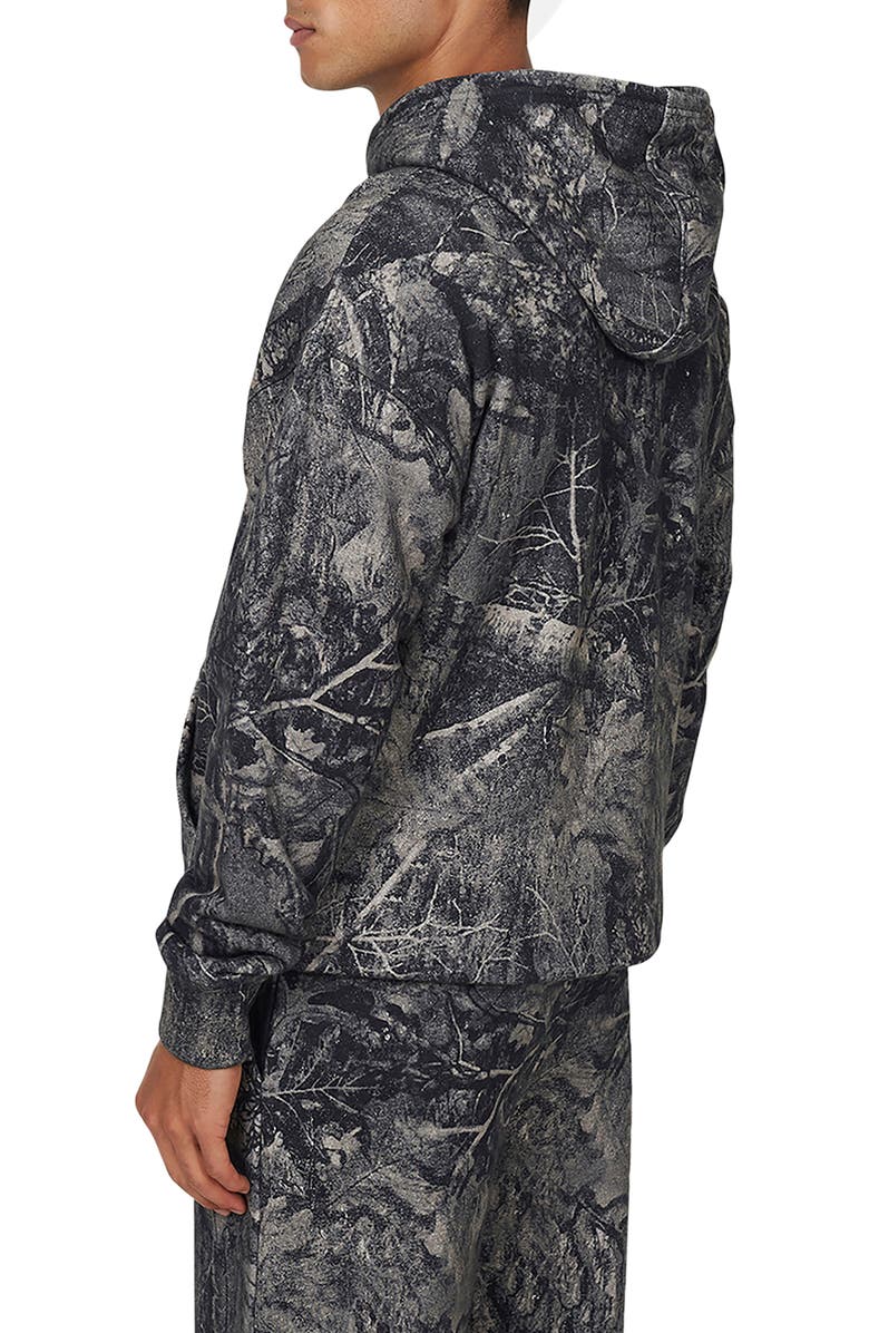 Good For Nothing Men's Woodland Blackout Camo Relaxed Hoodie, Alternate, color, Camo