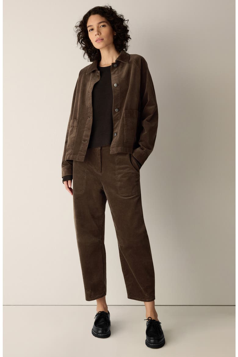 Classic Collar Corduroy Jacket, Alternate, color, HAZELWOOD