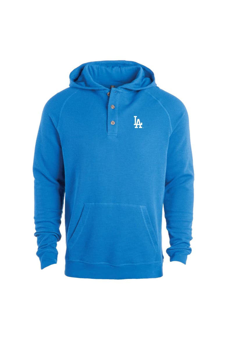 Men's Dunbrooke  Royal Los Angeles Dodgers Montana Raglan Pullover Hoodie, Main, color, Royal