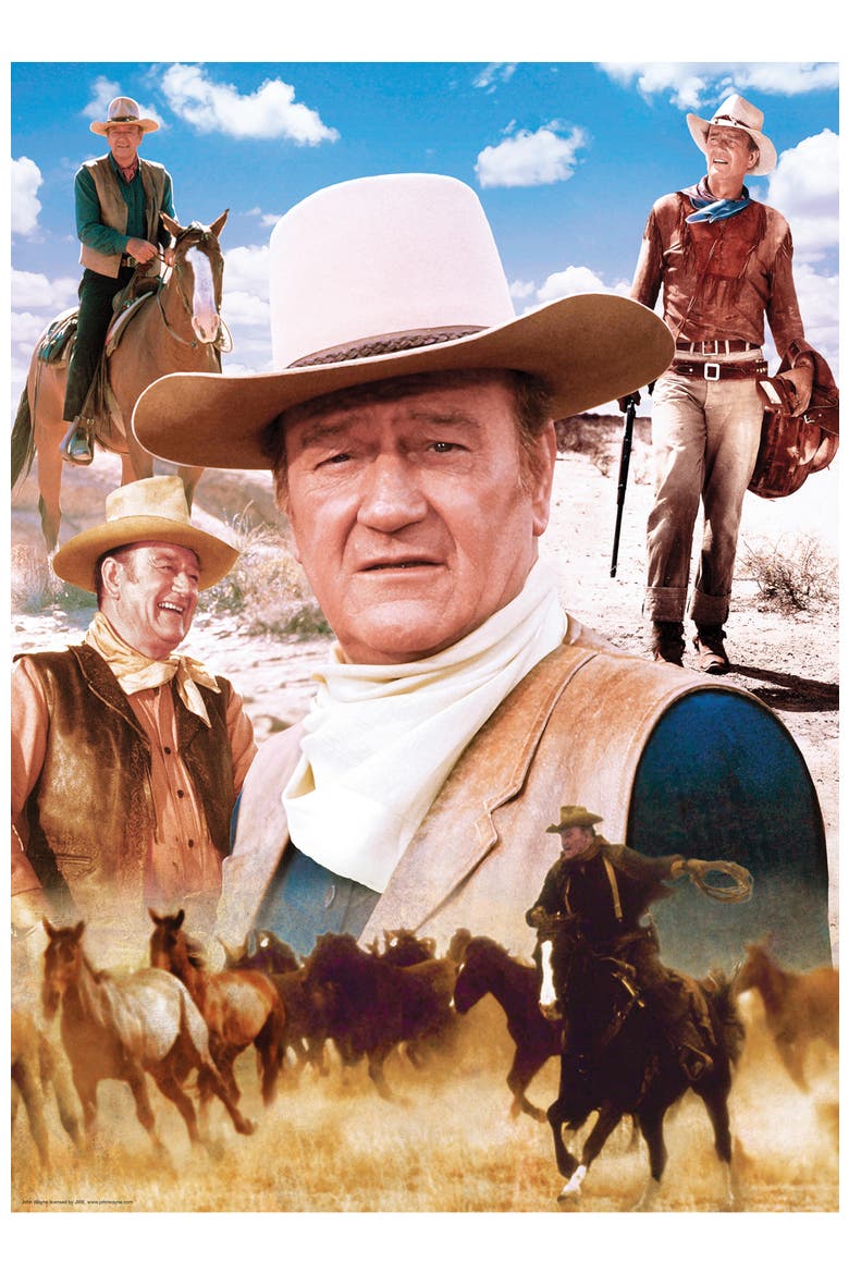 America's Cowboy 1000 Piece Puzzle, Alternate, color, Multicolor