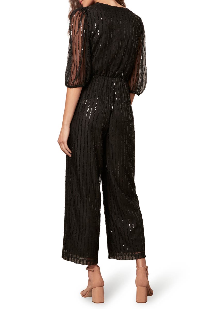 BB Dakota by Steve Madden Shine Line Jumpsuit, Alternate, color,