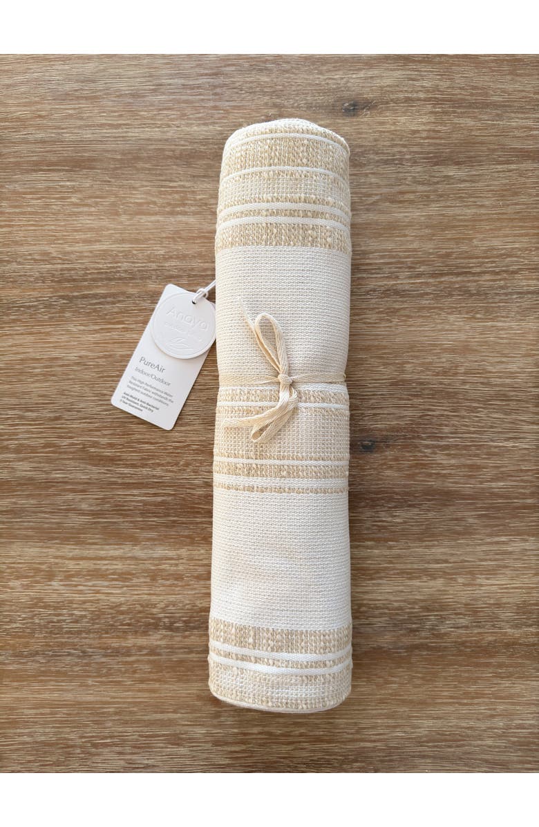 Anaya Beach Club Stripe Indoor Outdoor Table Runner, Alternate, color,