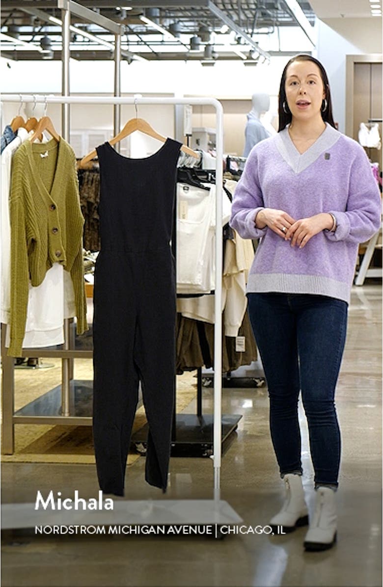 Eloise Belted Sleeveless Jumpsuit, sales video thumbnail