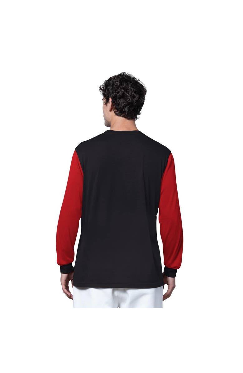 STARTER Men's Starter Black San Francisco 49ers Thursday Night Gridiron Long Sleeve T-Shirt, Alternate, color, Black