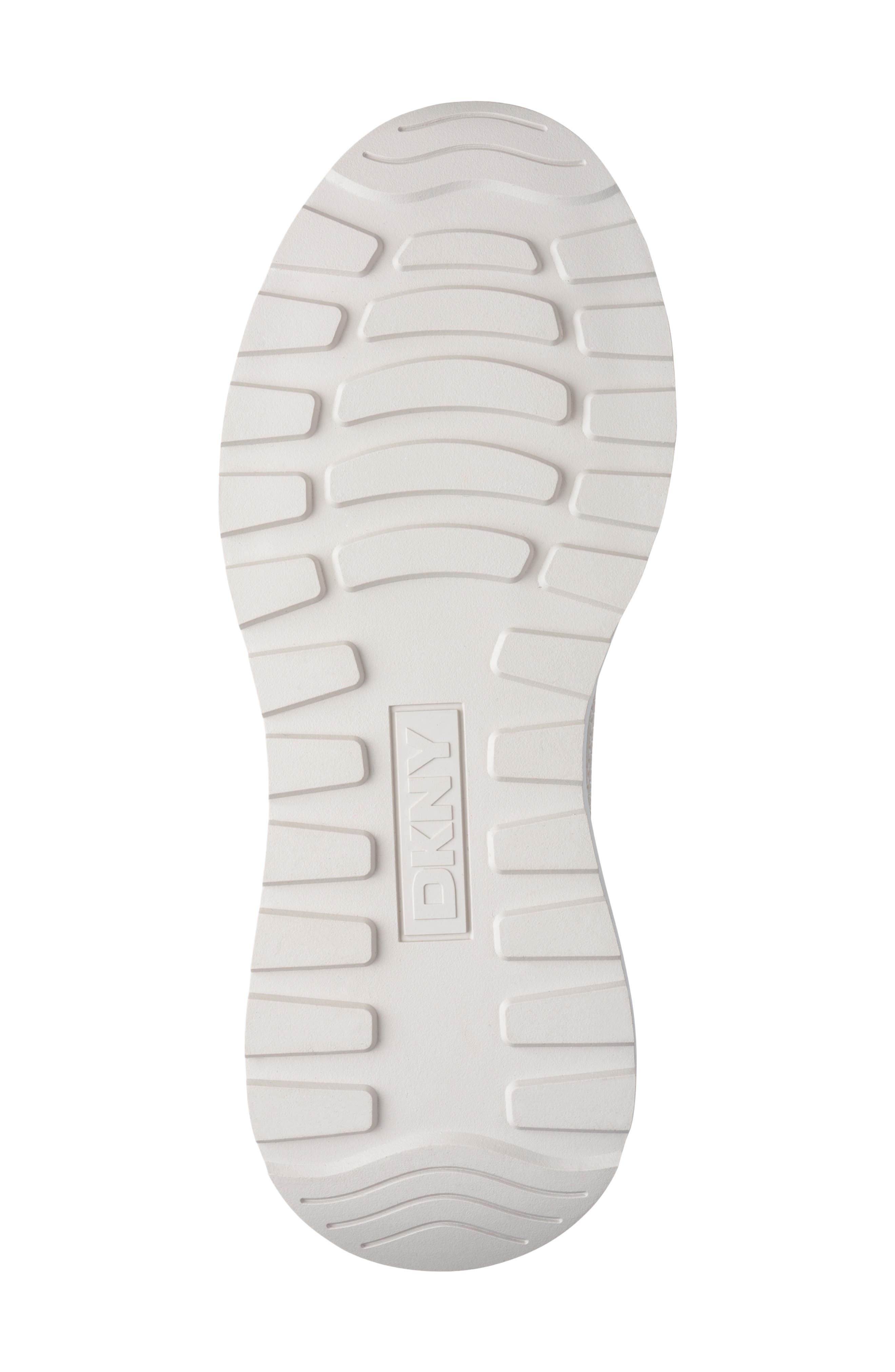 DKNY Zanira Low Top Sneaker, Alternate, color, Soft White/ White