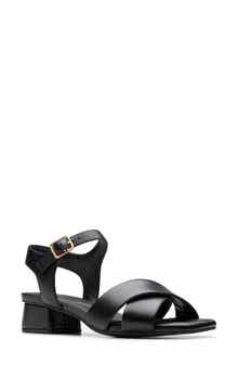Clarks® Serina 35 Cross Sandal