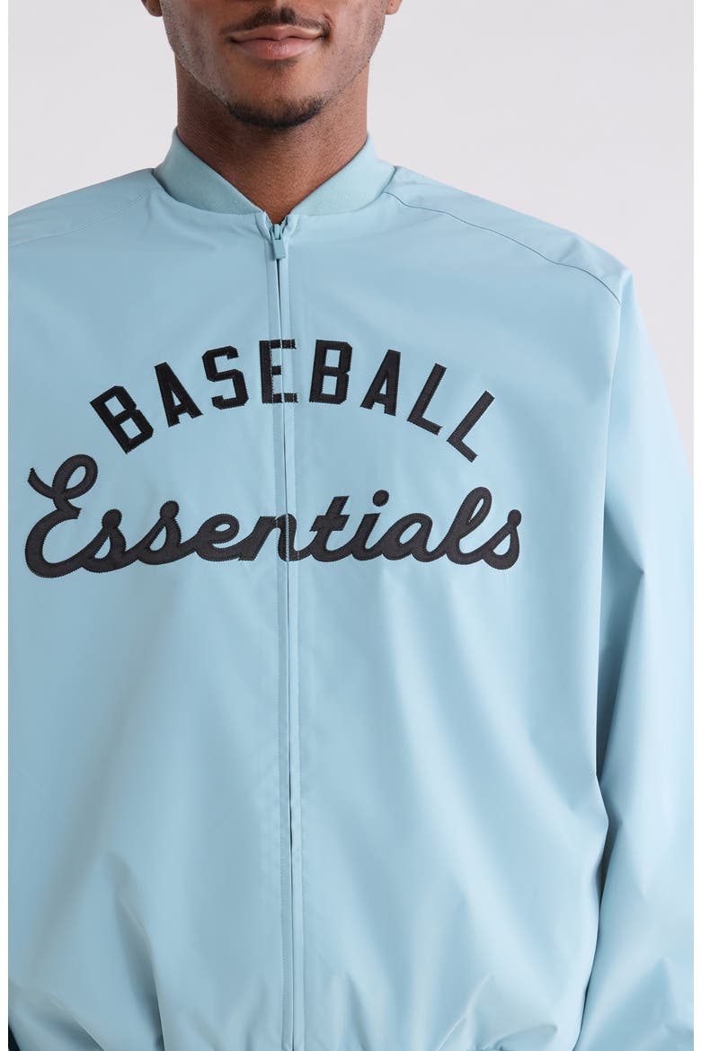 MLB Full Zip Bomber Jacket, Alternate, color, STONE BLUE