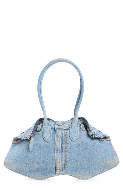 Manta Denim Shoulder Bag