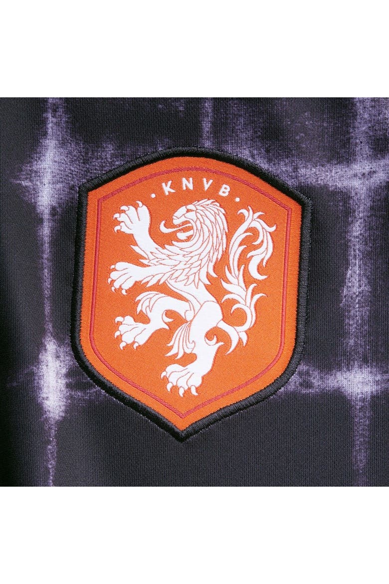 Men's Nike Black Netherlands National Team 2022/23 Pre-Match Top, Alternate, color, Black