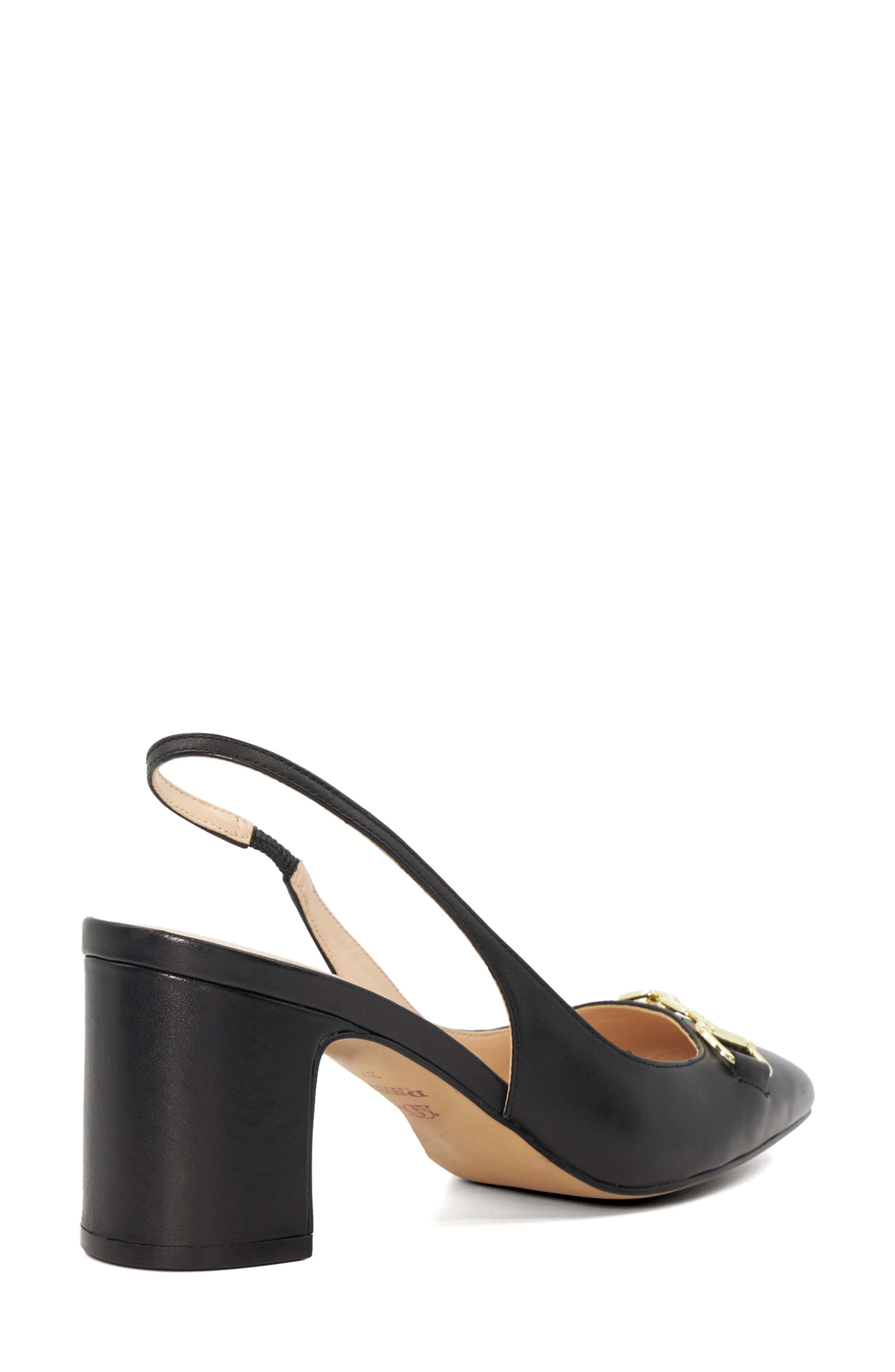 Dune London Detailed Slingback Pump, Alternate, color, 