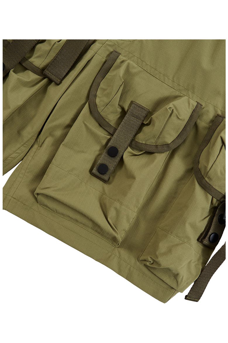 Alice Packable Ripstop Cargo Shorts, Alternate, color, GREEN MOSS