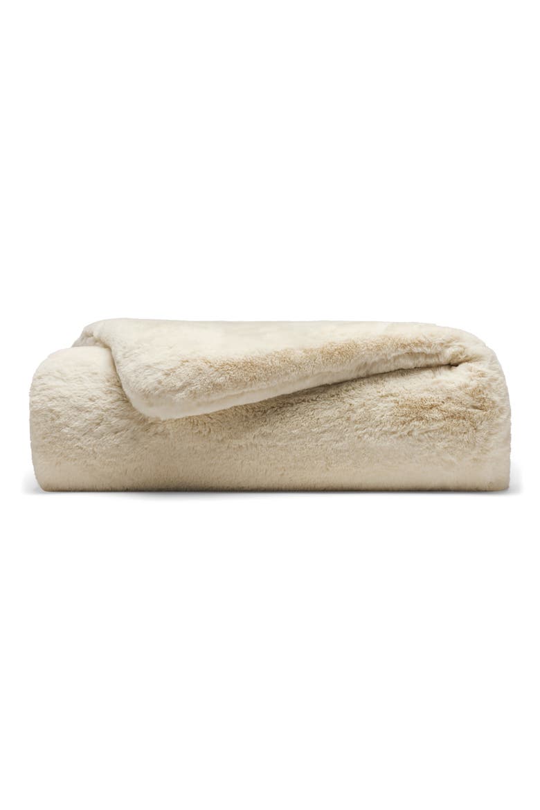 Super Plush Cuddle Blanket, Main, color, CREME