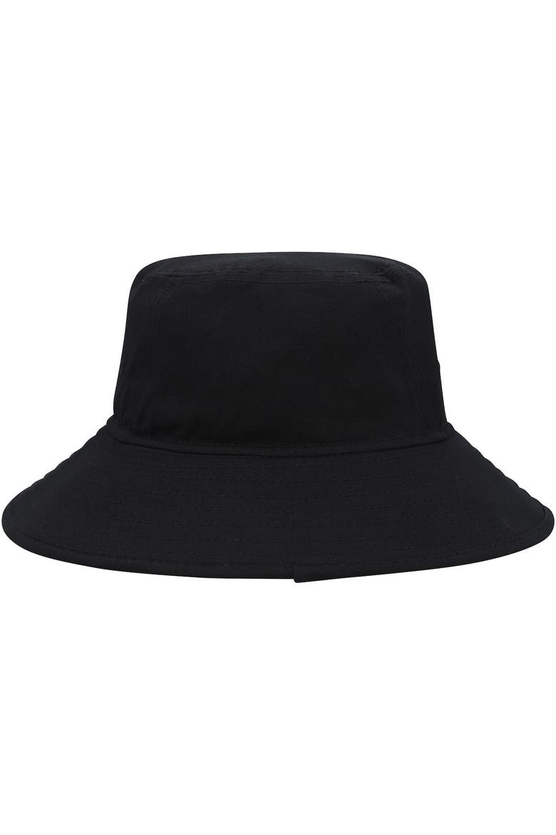 Men's New Era Black Las Vegas Raiders Main Bucket Hat, Alternate, color, Black