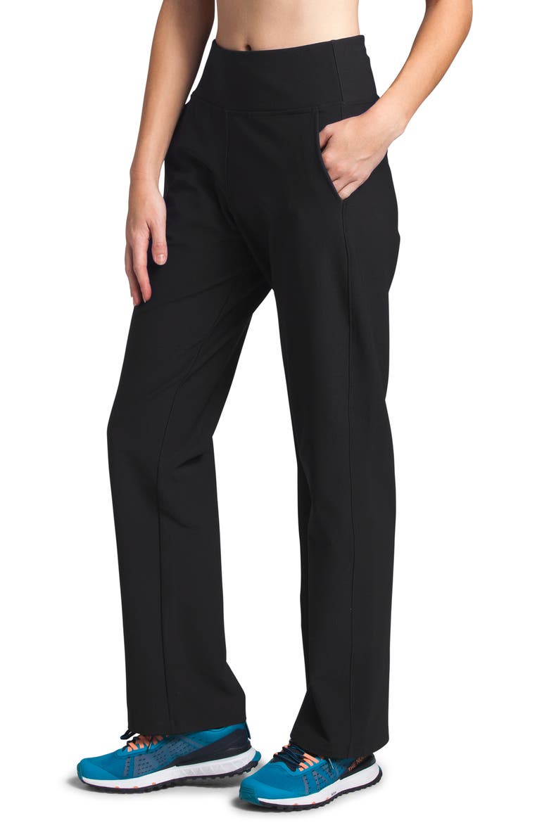 Everyday High Waist Pants, Alternate, color, BLACK