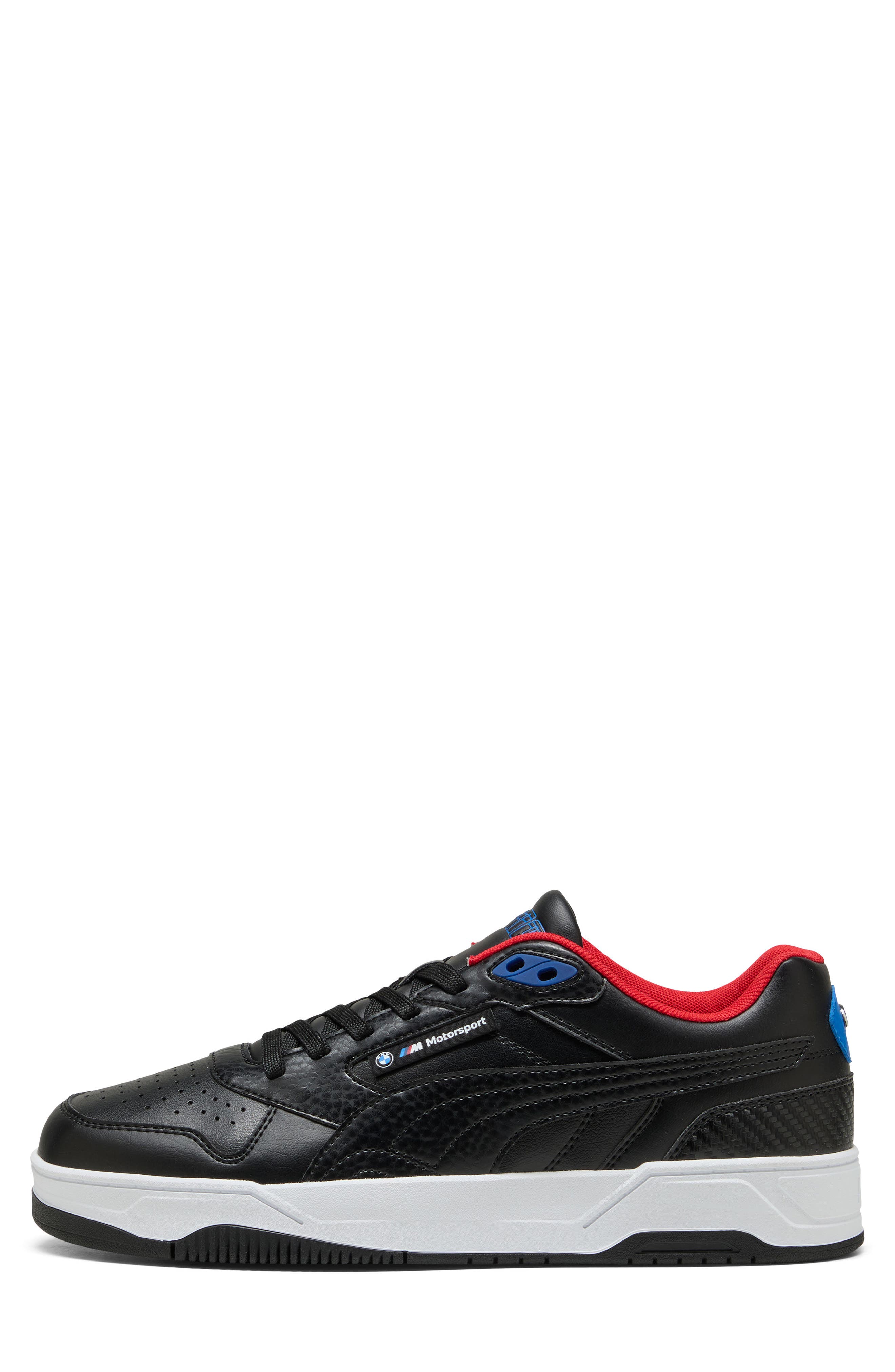BMW M Motorsport RBD Drive Low Sneaker, Alternate, color, PUMA BLACK/ PUMA WHITE