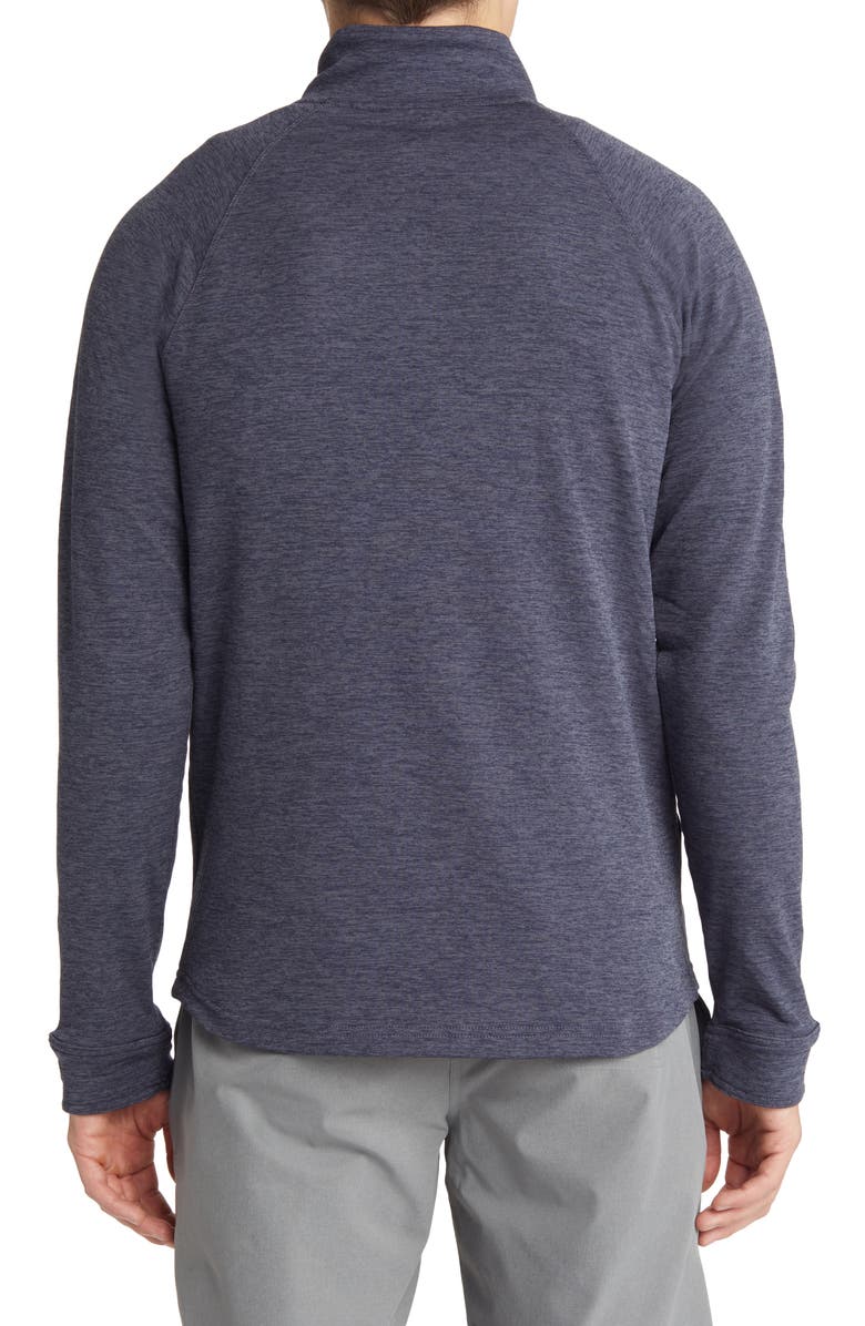 L.L.Bean Adventure Grid Fleece Quarter Zip Pullover, Alternate, color, 