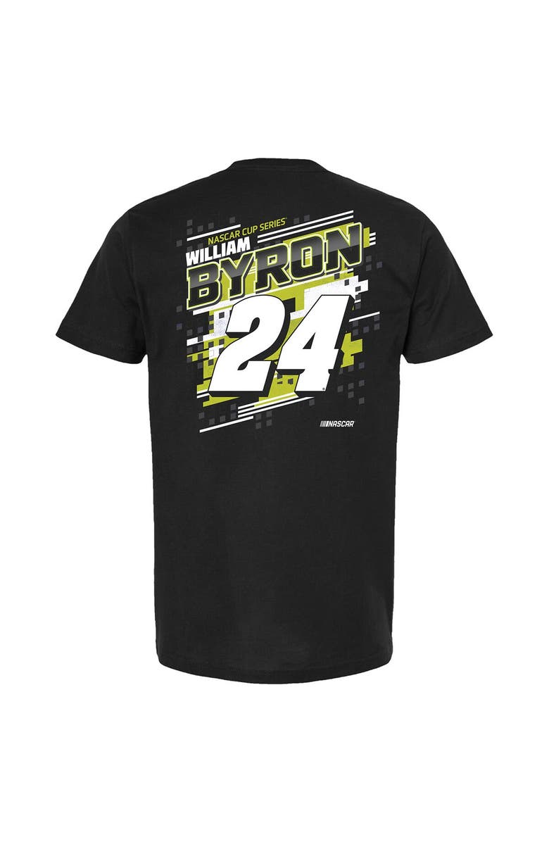 HENDRICK MOTORSPORTS TEAM COLLECTION Men's Hendrick Motorsports Team Collection  Black William Byron Draft T-Shirt, Alternate, color, 