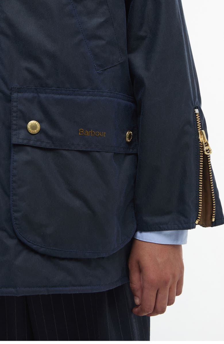 Barbour Esther Water Resistant Waxed Cotton Jacket, Alternate, color,