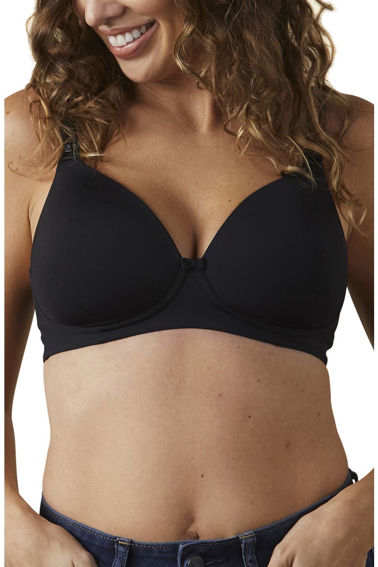 Buttercup Convertible Maternity/Nursing Bra, Main, color, BLACK