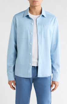 Upton Plaid Double Knit Overshirt