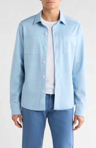 Upton Plaid Double Knit Overshirt