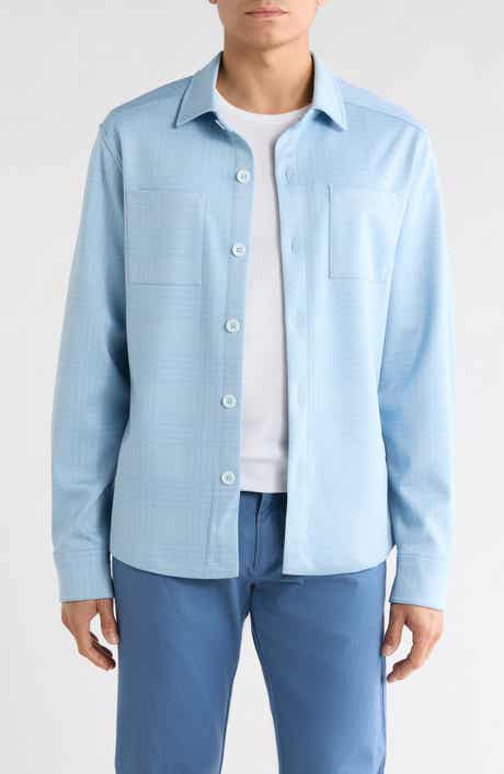Upton Plaid Double Knit Overshirt